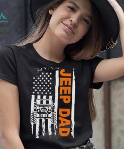 2023 American Flag Jeep Dad Shirt