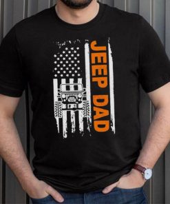 2023 American Flag Jeep Dad Shirt