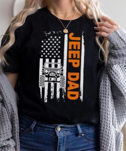 2023 American Flag Jeep Dad Shirt