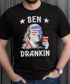 2023 Ben Drankin Wear Glasses Flag American limited edition shirt