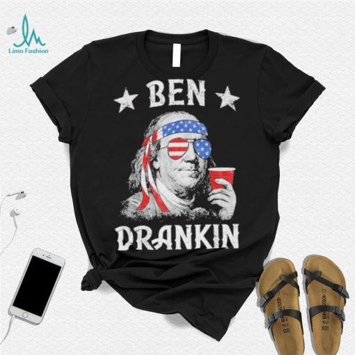 2023 Ben Drankin Wear Glasses Flag American limited edition shirt