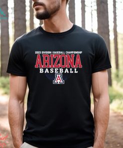 2023 Division I Championship Arizona Baseball shirt