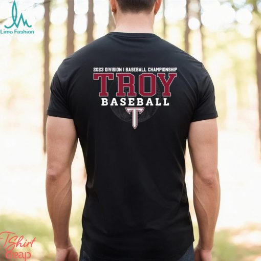 2023 Division I Championship Troy Baseball shirt