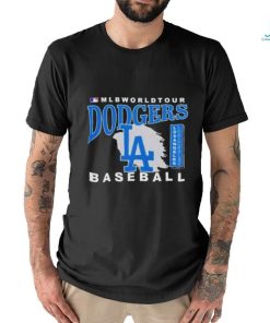 2023 Mlb World Tour Los Angeles Dodgers Baseball Logo Shirt
