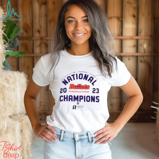 2023 NCAA Division III Women’s Lacrosse National Bullets Gettysburg College Champions Shirt