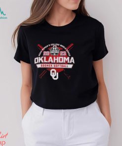 2023 NCAA Women’s College World Series Oklahoma Sooner Softball shirt