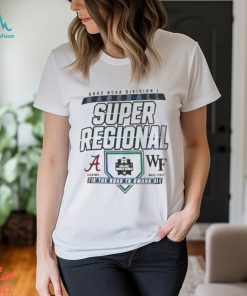 2023 Ncaa Di Baseball Super Regional Alabama Crimson Tide Vs Wake Forest Demon Deacons The Road To Omaha Shirt