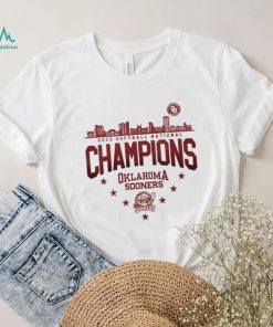 2023 Softball National Champions Oklahoma Sooners Shirt