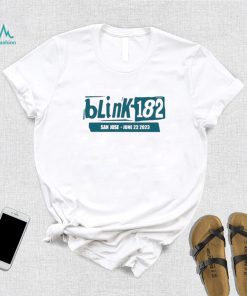 2023 blink182 shark tank san jose even limited logo design T shirt