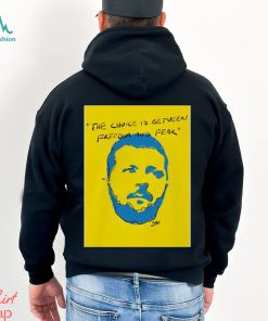2023 the choice is between freedom and fear shirt