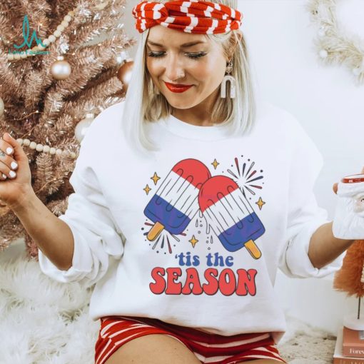 4th Of July Kids Tis The Season Fireworks Ice Cream shirt
