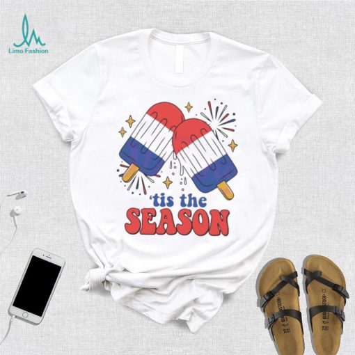 4th Of July Kids Tis The Season Fireworks Ice Cream shirt
