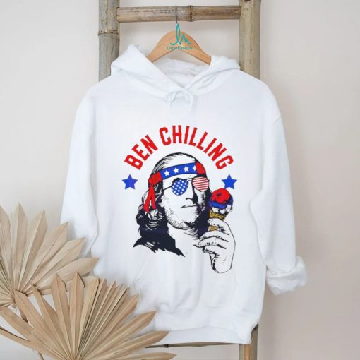 4th Of July SVG Funny Ben Franklin Ice Cream Meme Shirt