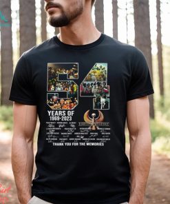 54 Years Of 1969 – 2023 Earth, Wind & Fire Thank You For The Memories T Shirt