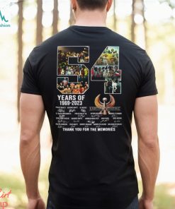 54 Years Of 1969 – 2023 Earth, Wind & Fire Thank You For The Memories T Shirt