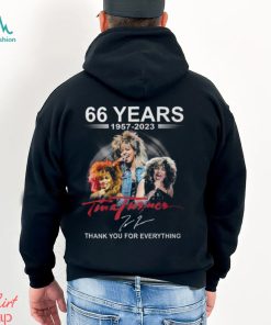 66 Years 1957 – 2023 Tina Turner Thank You For Everything T Shirt