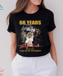 66 Years Tina Turner 1957 – 2023 Thank You For The Memories T Shirt