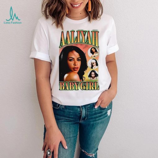 Aaliyah baby girl Vintage T shirt