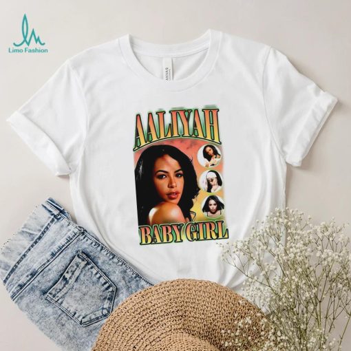 Aaliyah baby girl Vintage T shirt