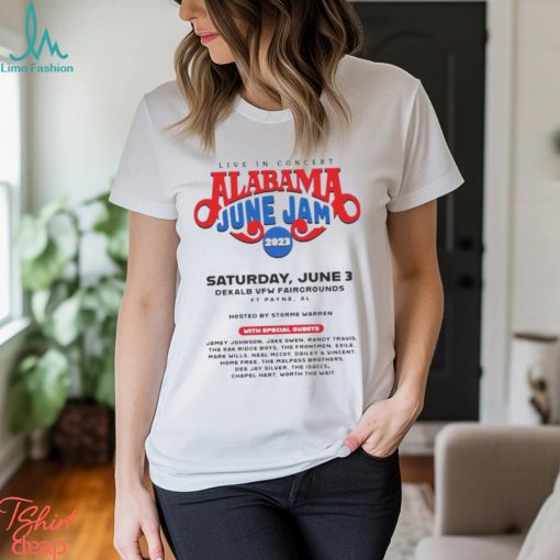 Alabama June Jam 2023 Saturday June 3 Dekalb VFW Fairgrounds Shirt