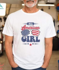 All American Girl 4th Of July Family Matching T Shirt