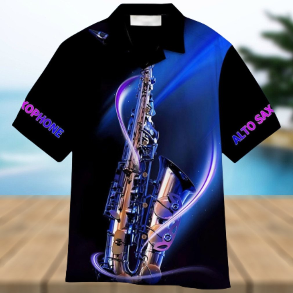 Alto Saxophone Aloha Hawaiian Shirt Summer Gift Beach Shirt Alto Saxophone Aloha Hawaiian Shirt Summer Gift Beach Shirt