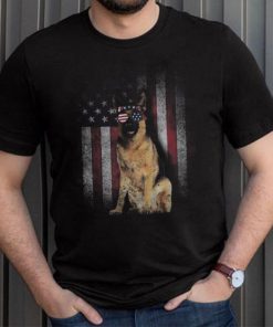 American Flag Best German Shepherd Dad Ever Dog Dad Shirt