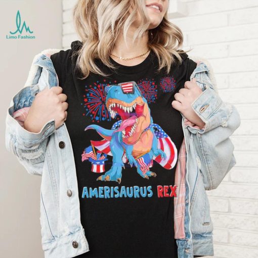 Amerisaurus Rex 4th Of July Dinosaur shirt