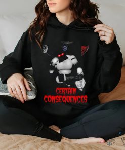 Andrew Everett W3 Certain Consequences poster shirt