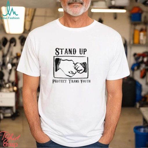 Andy Heaveniowa Stand Up Protect Trans Shirt