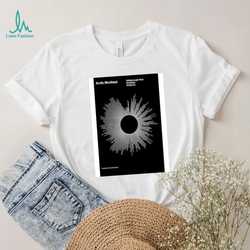 Arctic Monkeys 10.06.2023 Hillsborough Park, Sheffield Poster shirt