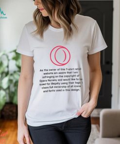 As The Owner Of This T Shirt Retail Website Am Aware That I Am Infringing On The Copyright Of Opera Norway T Shirt