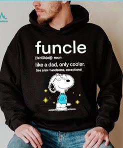 Awesome funcle Snoopy like a Dad only cooler shirt