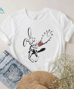 BUNNY TEE SCARY BUNNY TEXAS CHAINSAW SHIRT