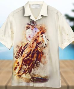 Barrel Racing Aloha Hawaiian Shirt Summer Gift Beach Shirt
