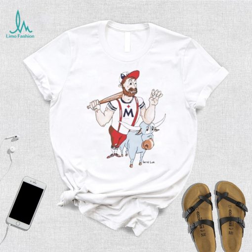 Barret Lee Paul Bunyan Cartoon Shirt