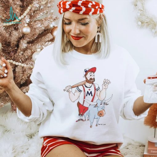 Barret Lee Paul Bunyan Cartoon Shirt