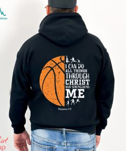 Basketball T shirt, I Can Do All things