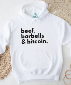 Beef Barbells & Bitcoin Shirt