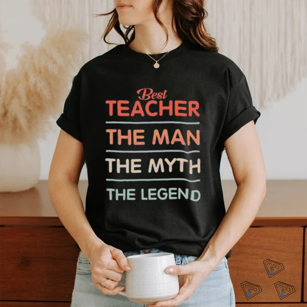 Best Teacher The Man Myth Legend School Crewneck Sweatshirt Best Teacher The Man Myth Legend School Crewneck Sweatshirt