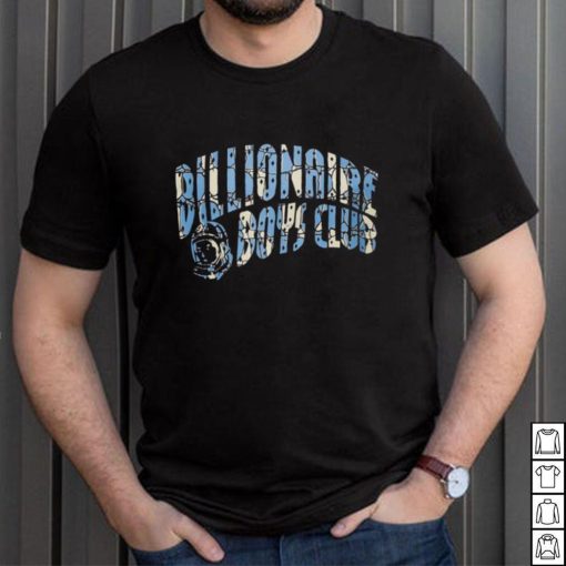 Billionaire Boys Club B23248 LOGO PRINT COTTON T shirt Blue