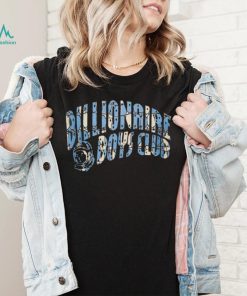 Billionaire Boys Club B23248 LOGO PRINT COTTON T shirt Blue