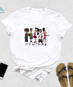 Black Cartoon Characters Culture Owned Girl Magic Shirt