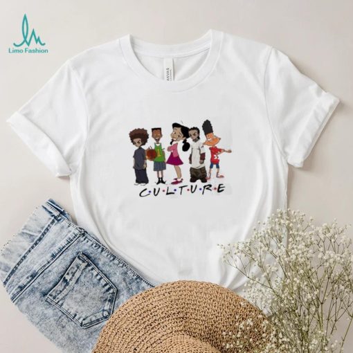 Black Cartoon Characters Culture Owned Girl Magic Shirt