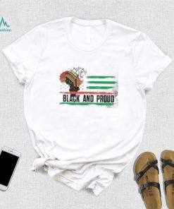 Black and proud Juneteenth flag shirt