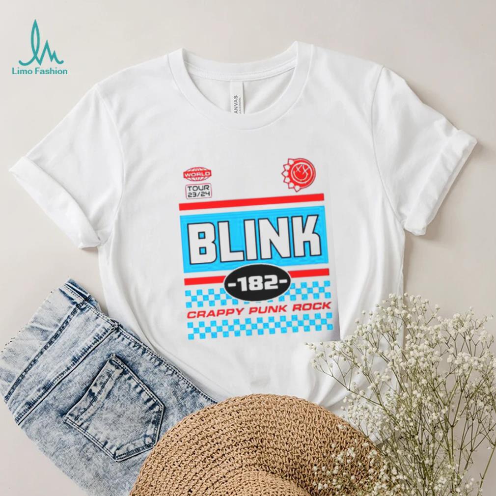 Blink 182 World Tour 2023 2024 Crappy Punk Rock BMXer Tee Fan Gifts T Shirt Blink 182 World Tour 2023 2024 Crappy Punk Rock BMXer Tee Fan Gifts T Shirt