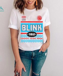 Blink 182 World Tour 2023 2024 Crappy Punk Rock BMXer Tee Fan Gifts T Shirt