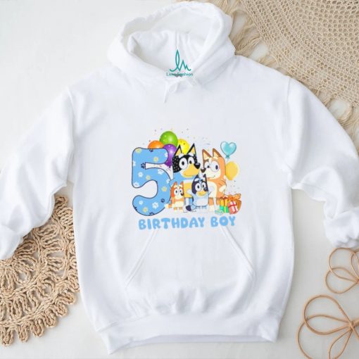 Bluey Birthday Boy Custom Shirt