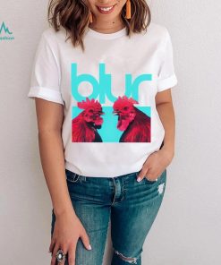 Blur two chicken shirt
