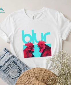 Blur two chicken shirt